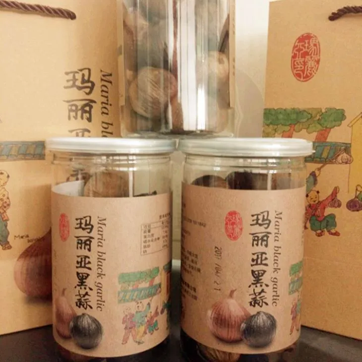 Svartur hvítlaukur fyrir smásölu